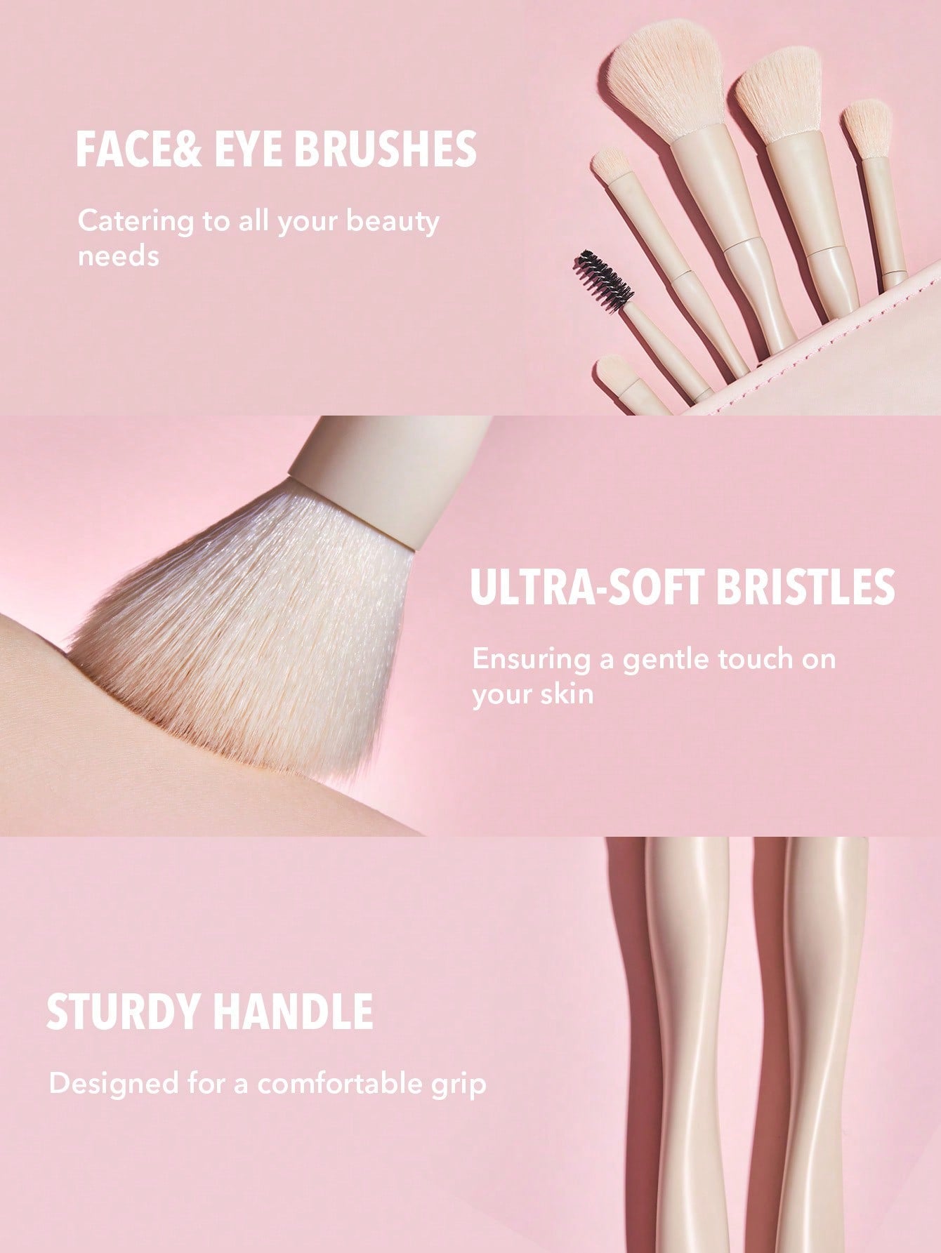 SHEGLAM Pro Core Brush Kit - 6 Pcs