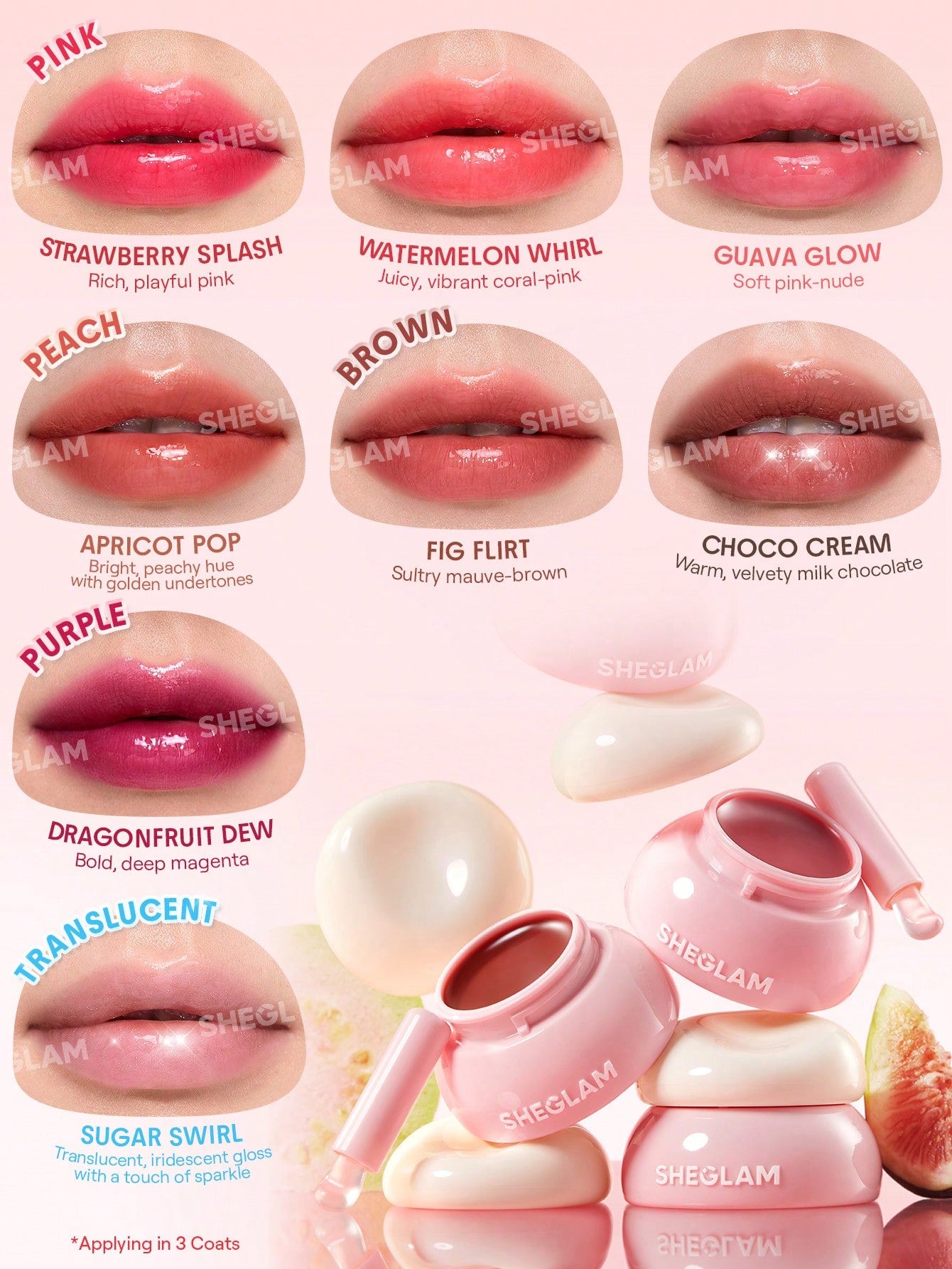 SHEGLAM Hydra Jelly Pocket Lip Jam