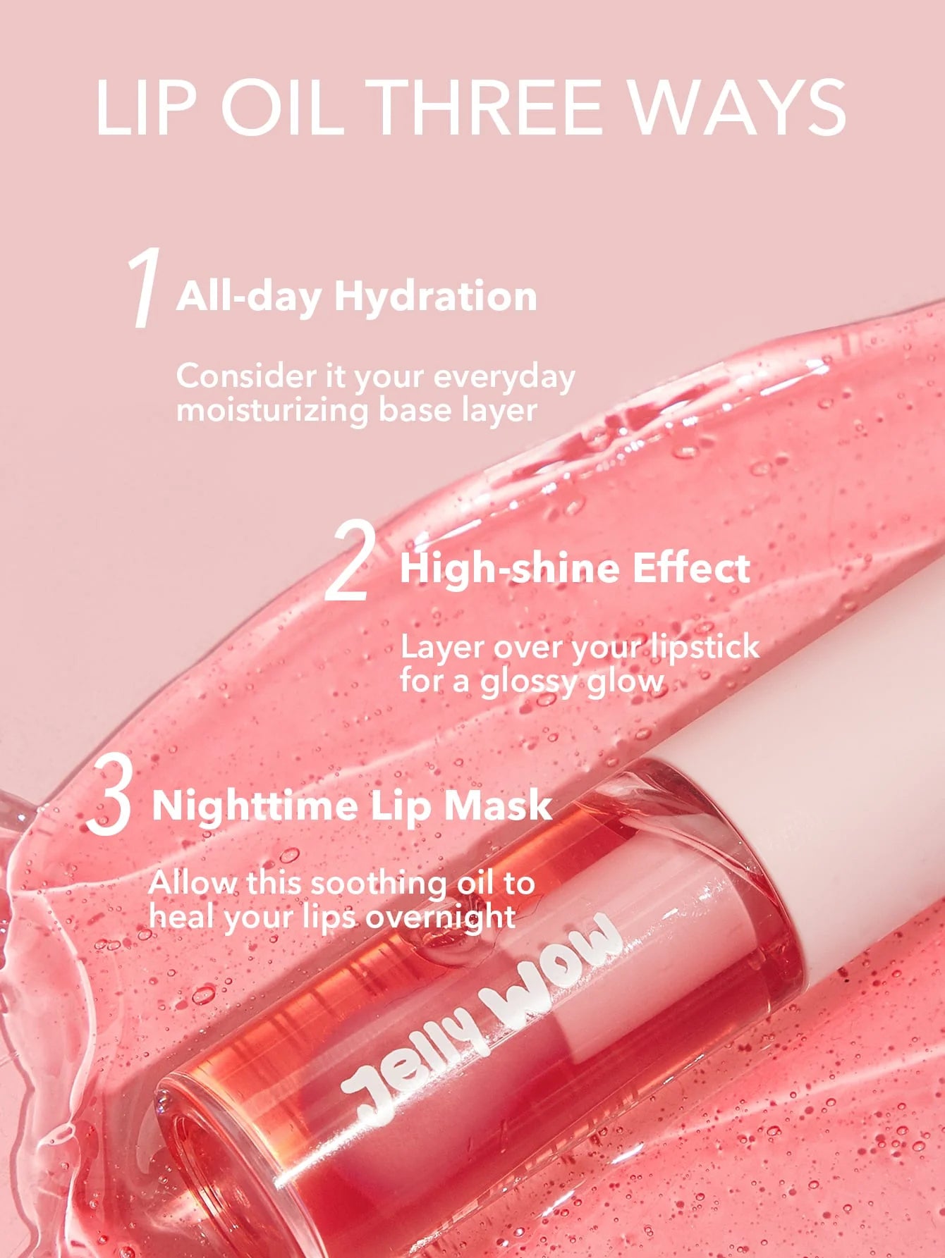 Jelly Wow Hydrating Lip Oil