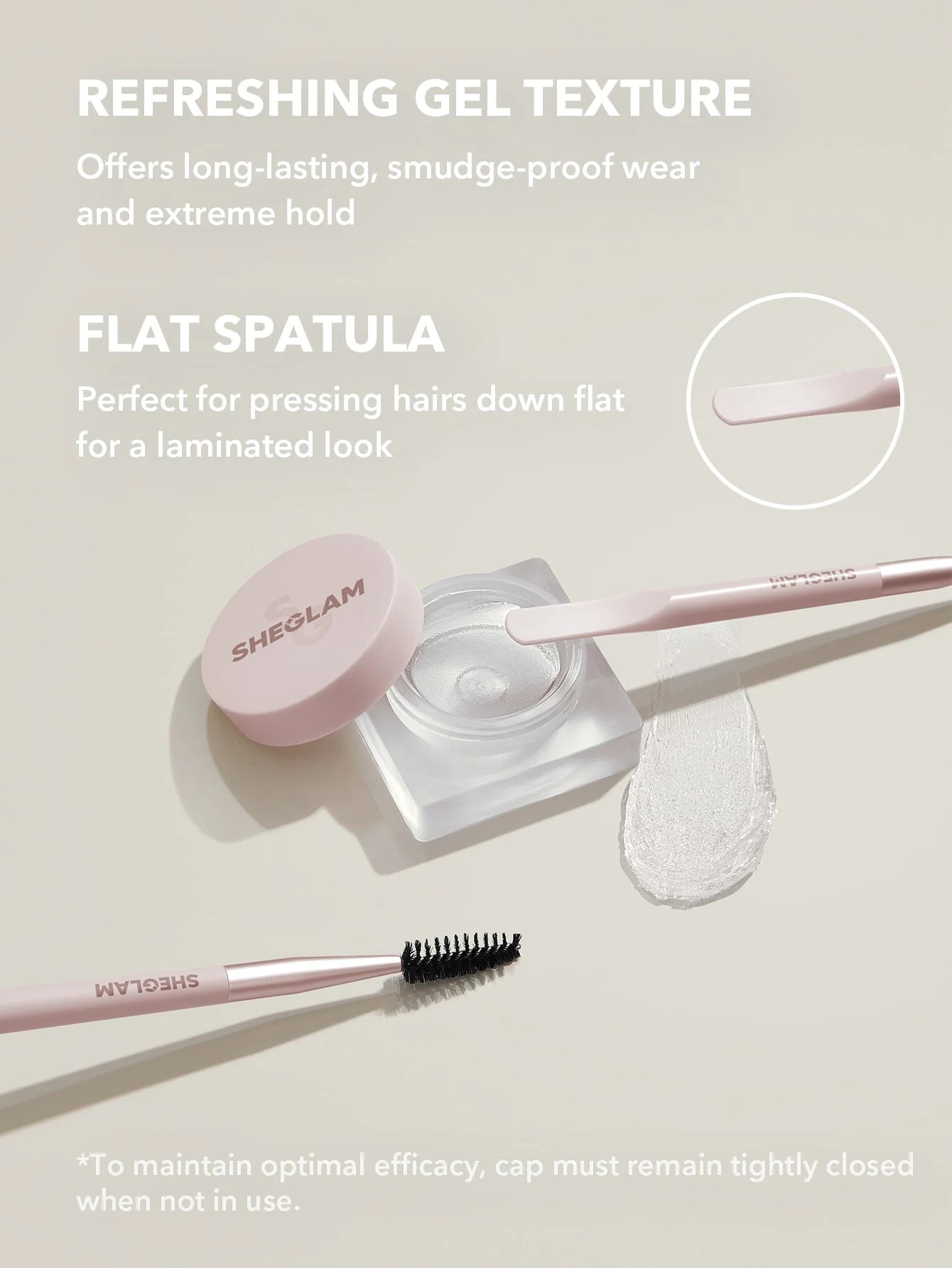 SHEGLAM Set Me Up Brow Hold-Crystal Clear