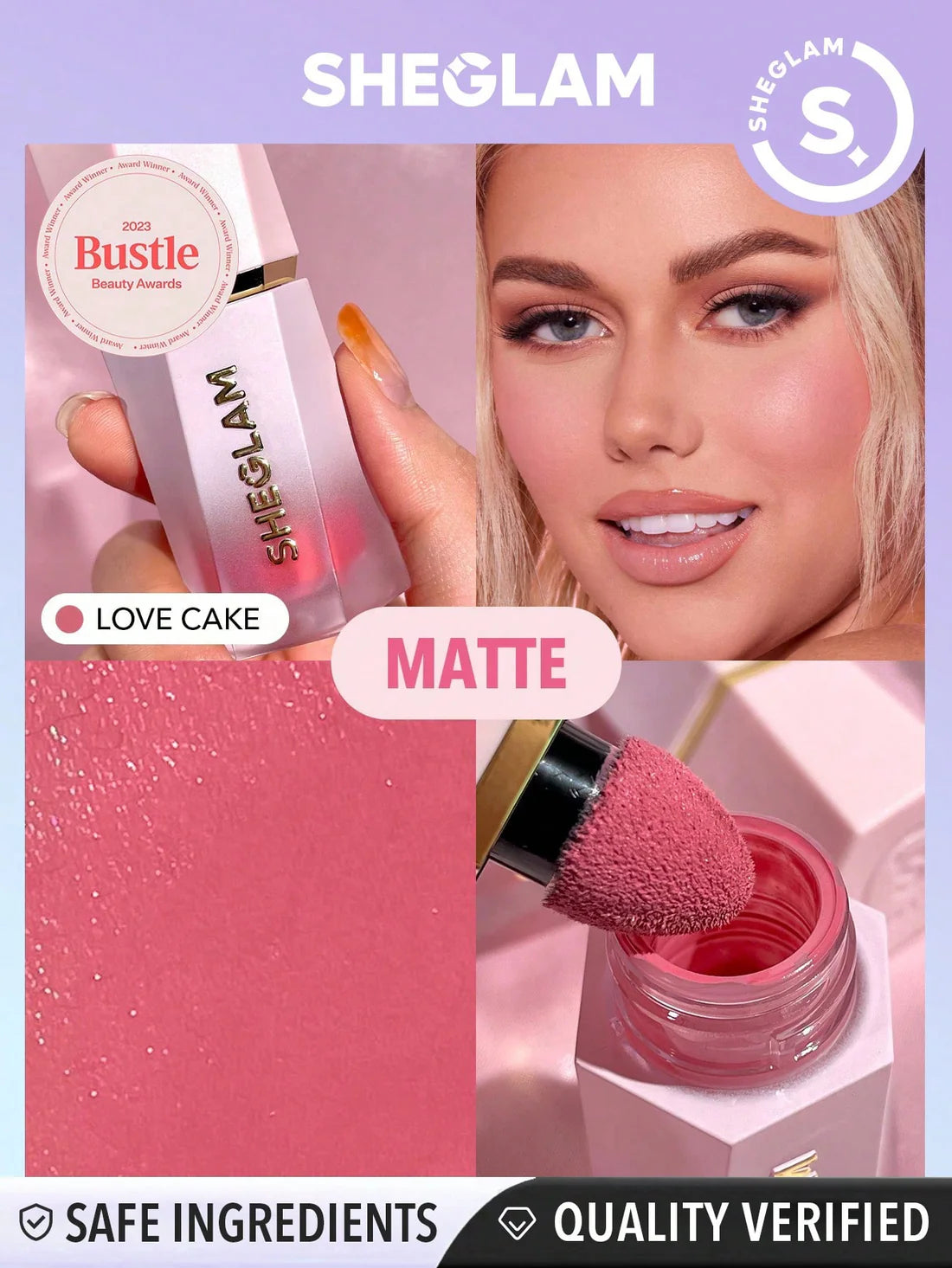 SHEGLAM Color Bloom Liquid Blush - Matte