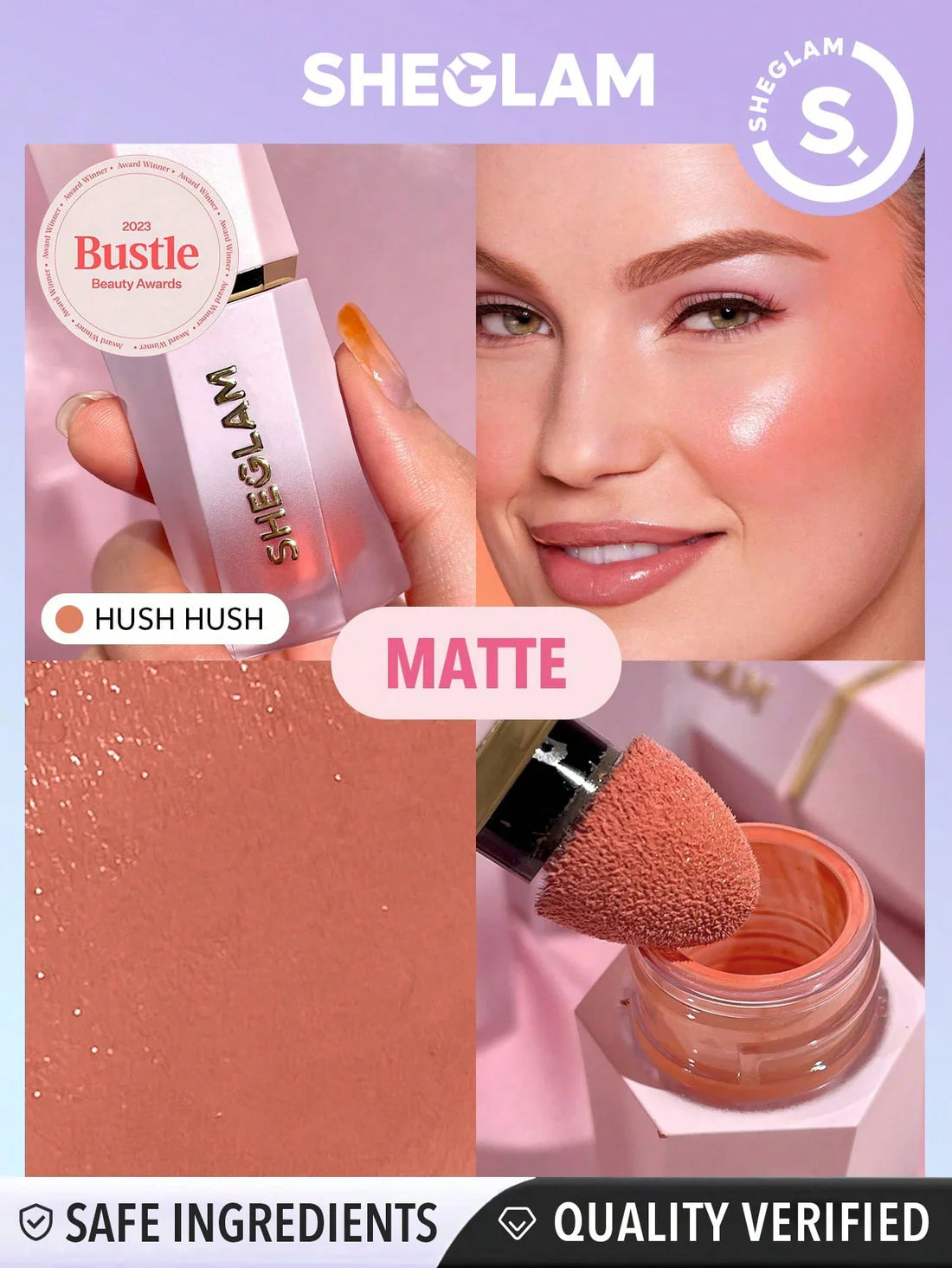 SHEGLAM Color Bloom Liquid Blush - Matte