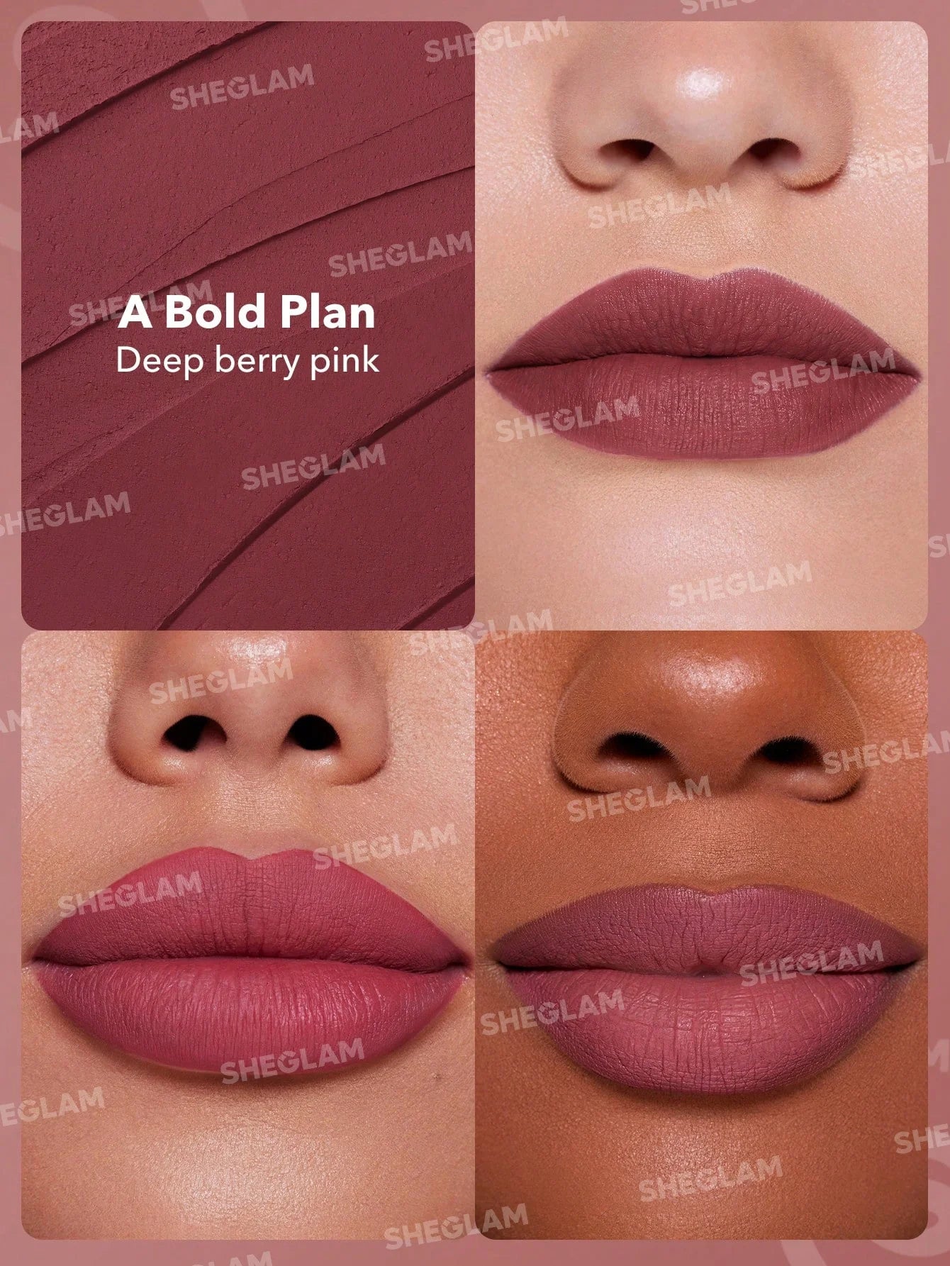 SHEGLAM Dynamite Boom Long-lasting Matte Lipstick