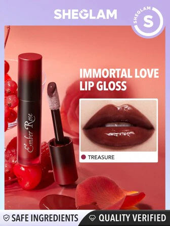 SHEGLAM Ember Rose Immortal Love Nourishing Lip Gloss