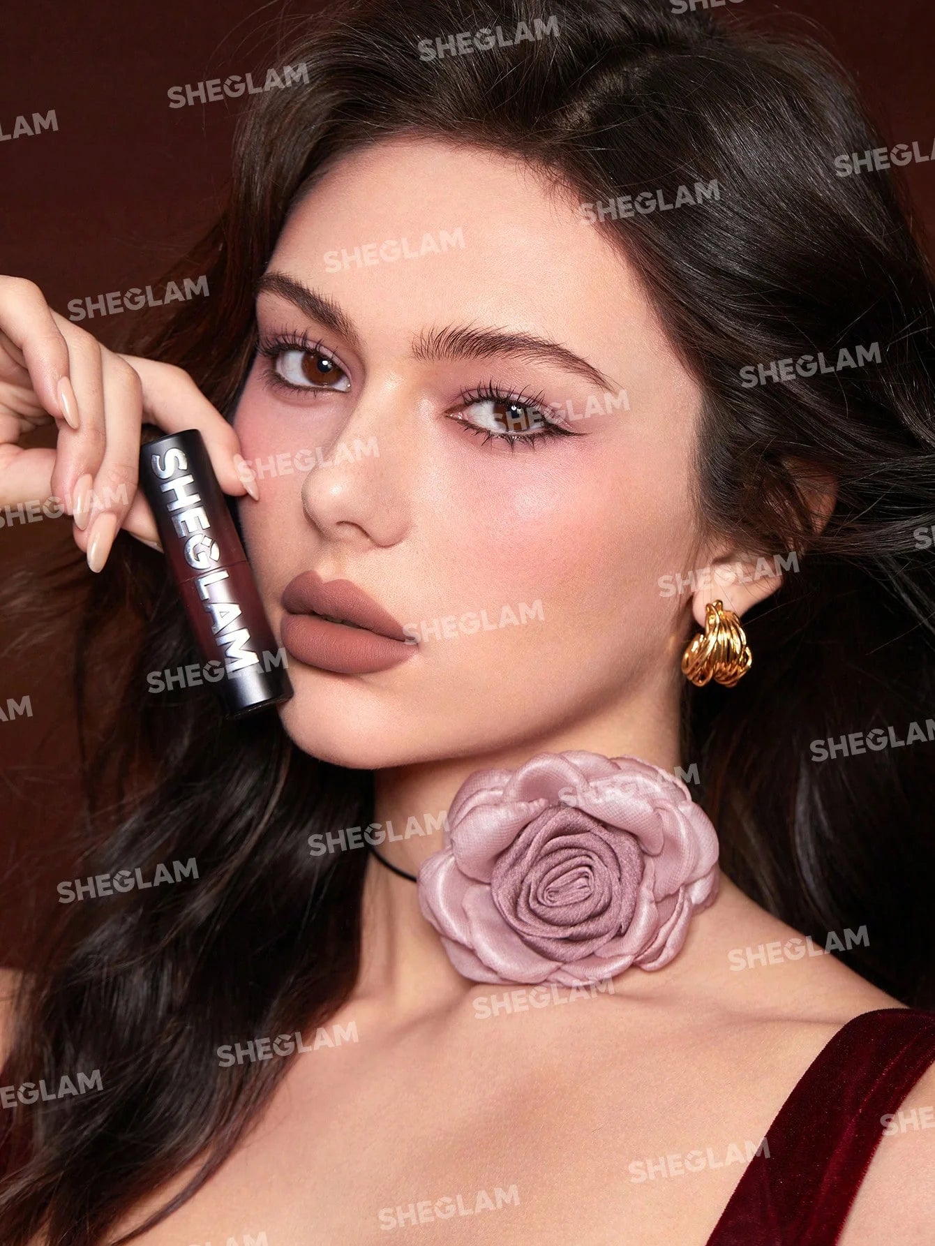 SHEGLAM Dynamatte Boom Long-Lasting Matte Lipstick (Ember Rose Ver.)