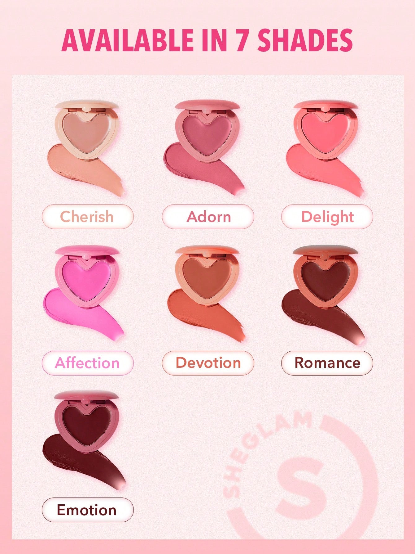 SHEGLAM Playing Cupid Cream Blush