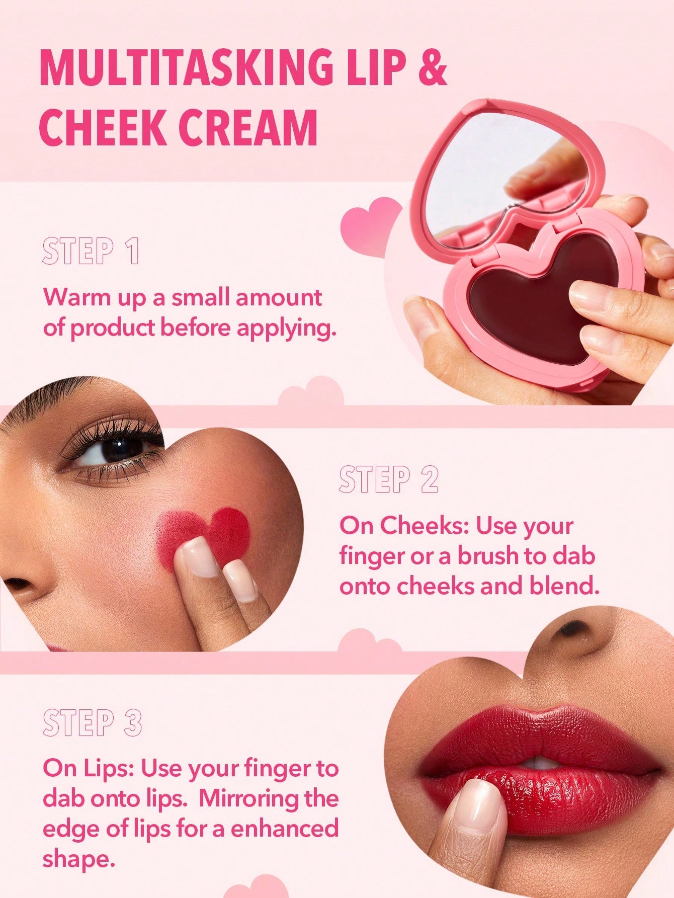 SHEGLAM Playing Cupid Cream Blush