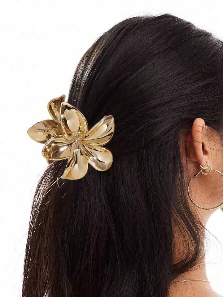 Transparent Flower Clips - Large