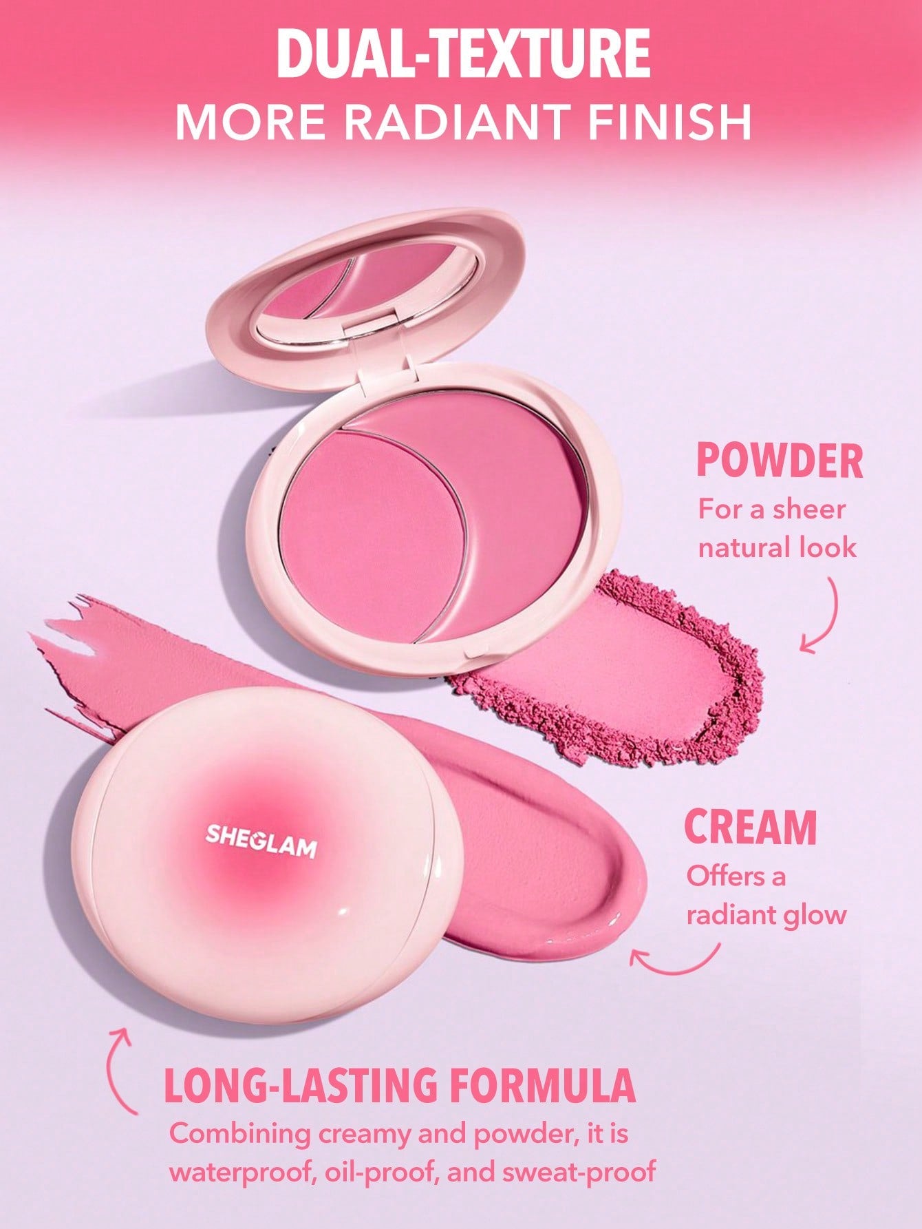 SHEGLAM Cheek 2 Cheek Blush Duo