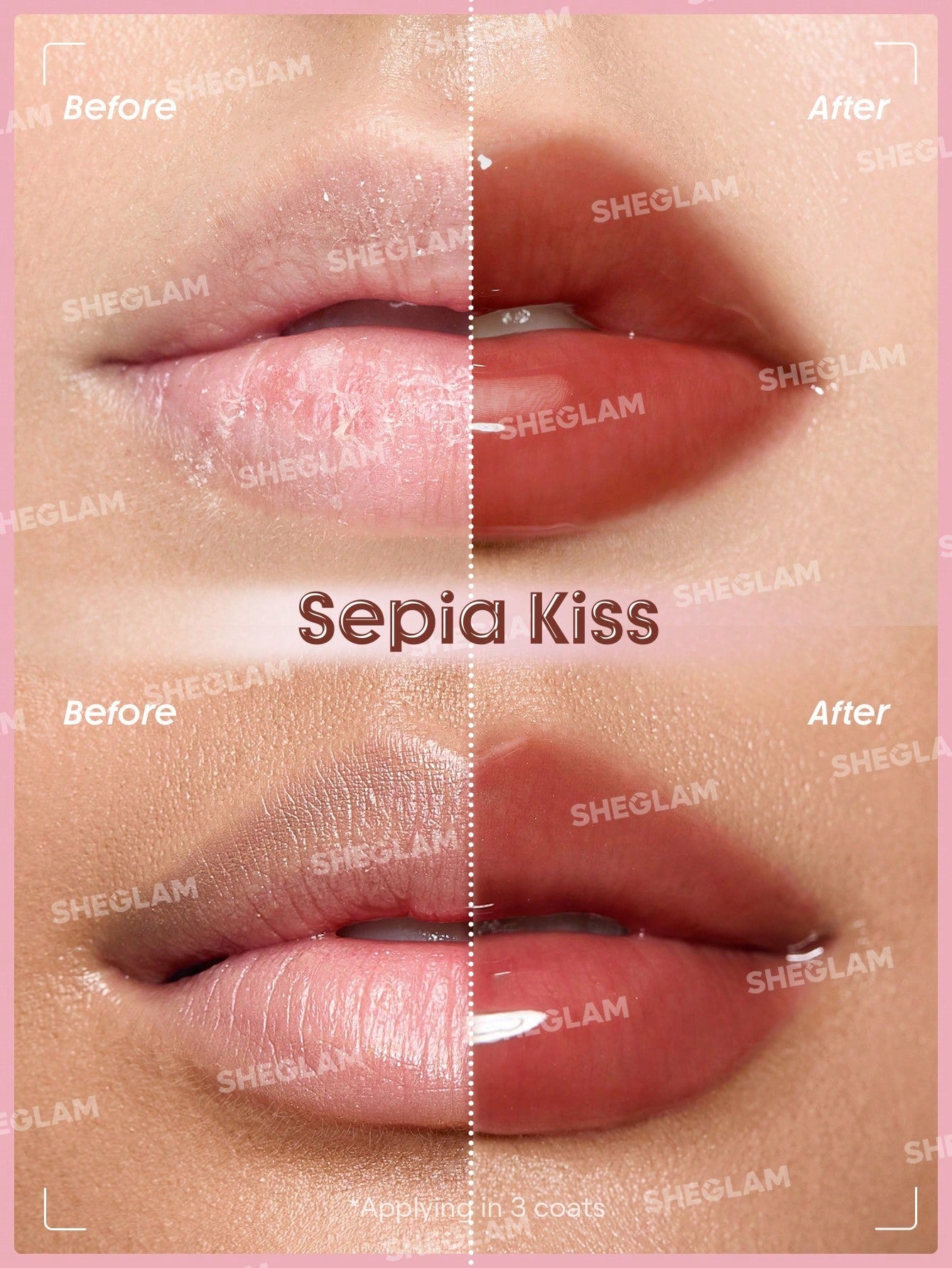 SHEGLAM Booster Shine Plumping Lip Gloss