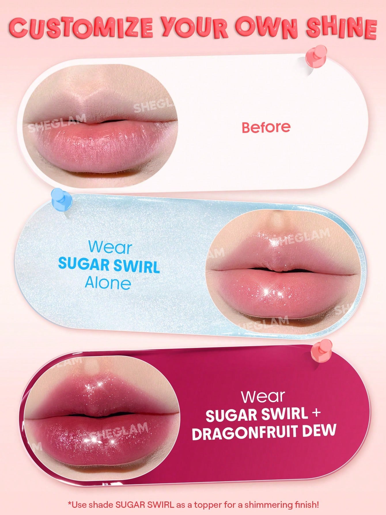 SHEGLAM Hydra Jelly Pocket Lip Jam