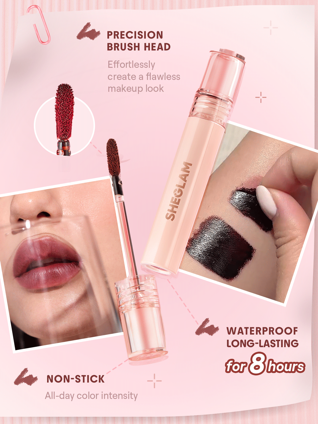 SHEGLAM Fall In Line Peel Off Lip Liner Stain