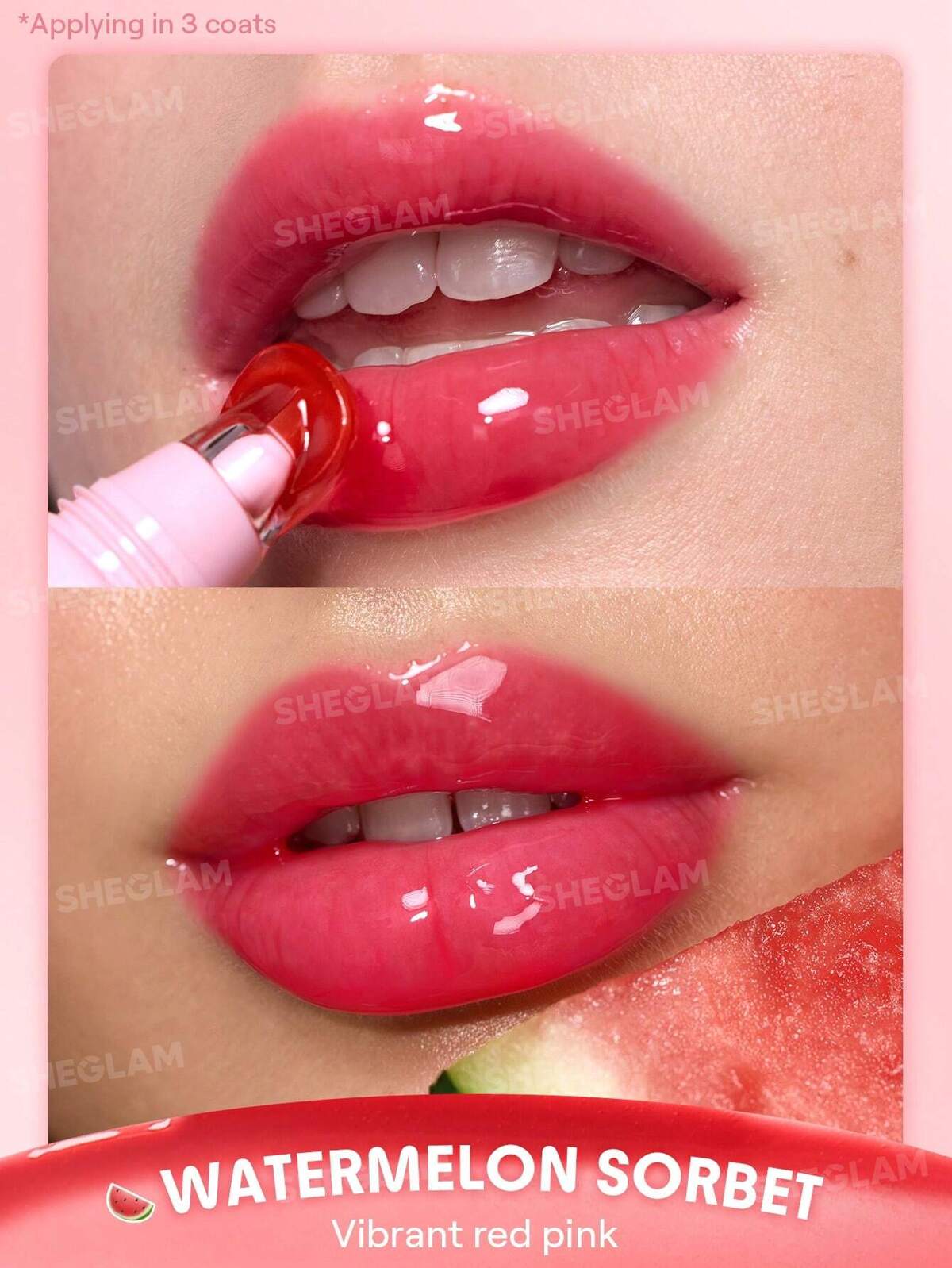 SHEGLAM Crystal Glaze Moisturizing Lip Care