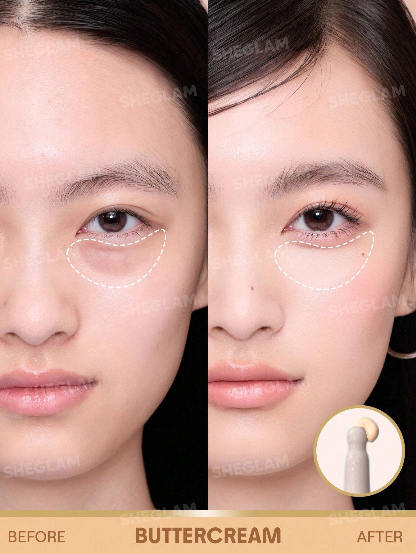 SHEGLAM Poof! Gone Full Coverage Concealer