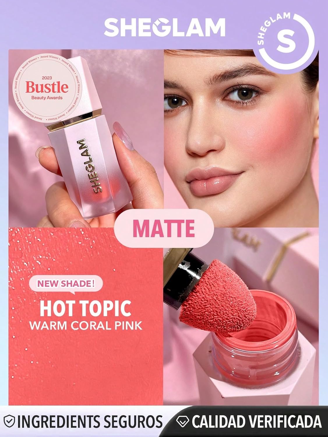 SHEGLAM Color Bloom Liquid Blush - Matte