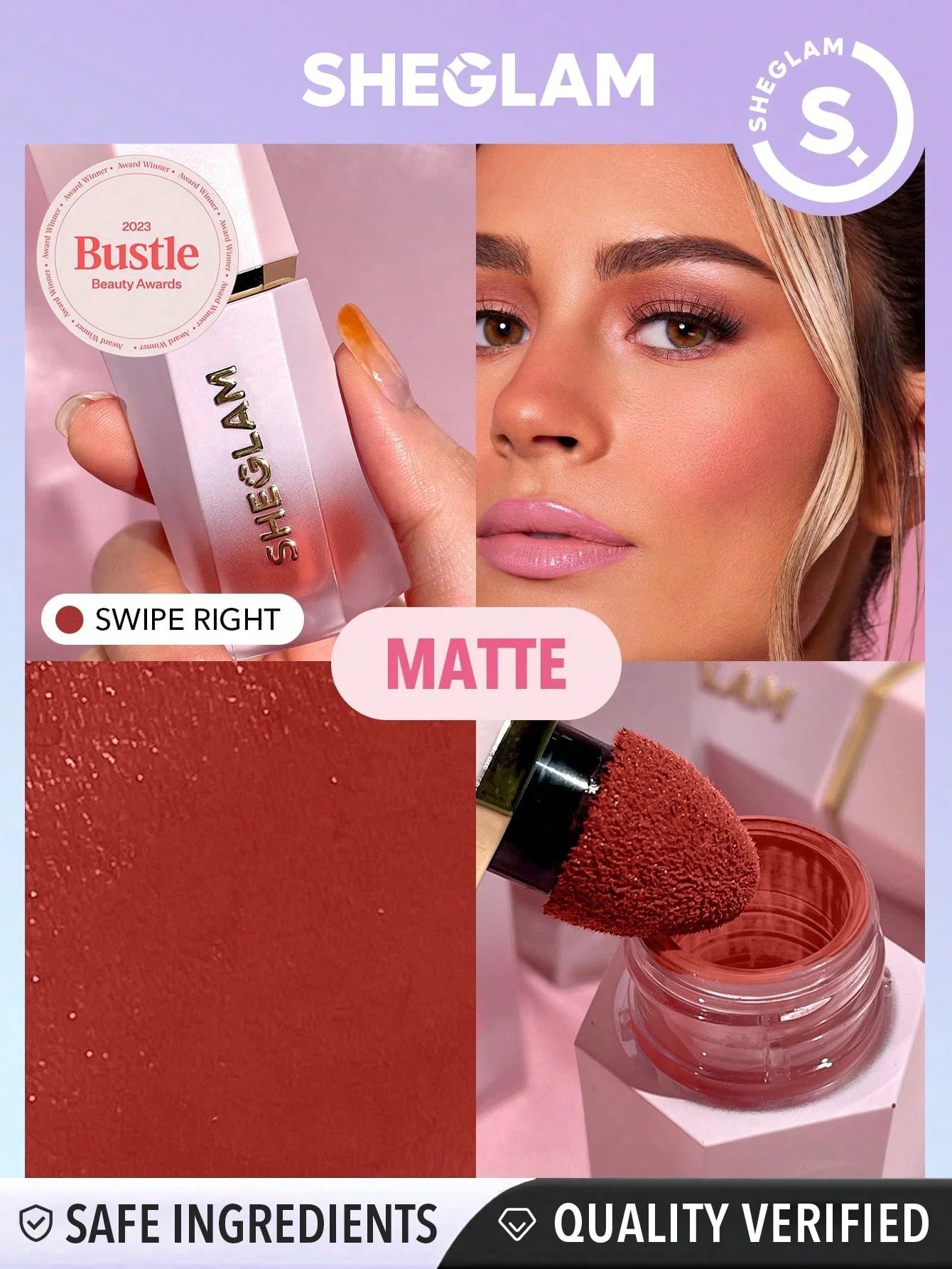 SHEGLAM Color Bloom Liquid Blush - Matte