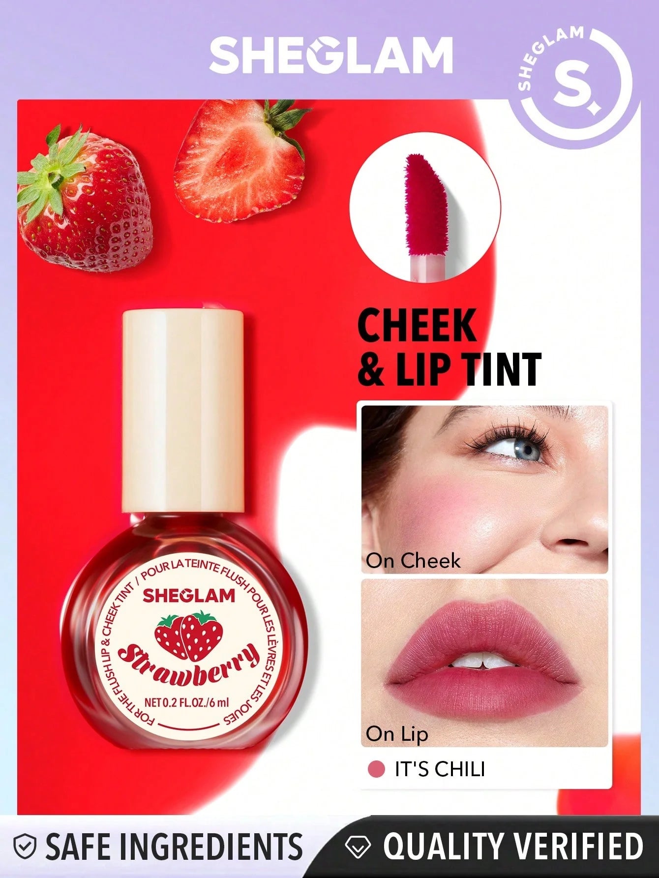 For the Flush Lip & Cheek Tint