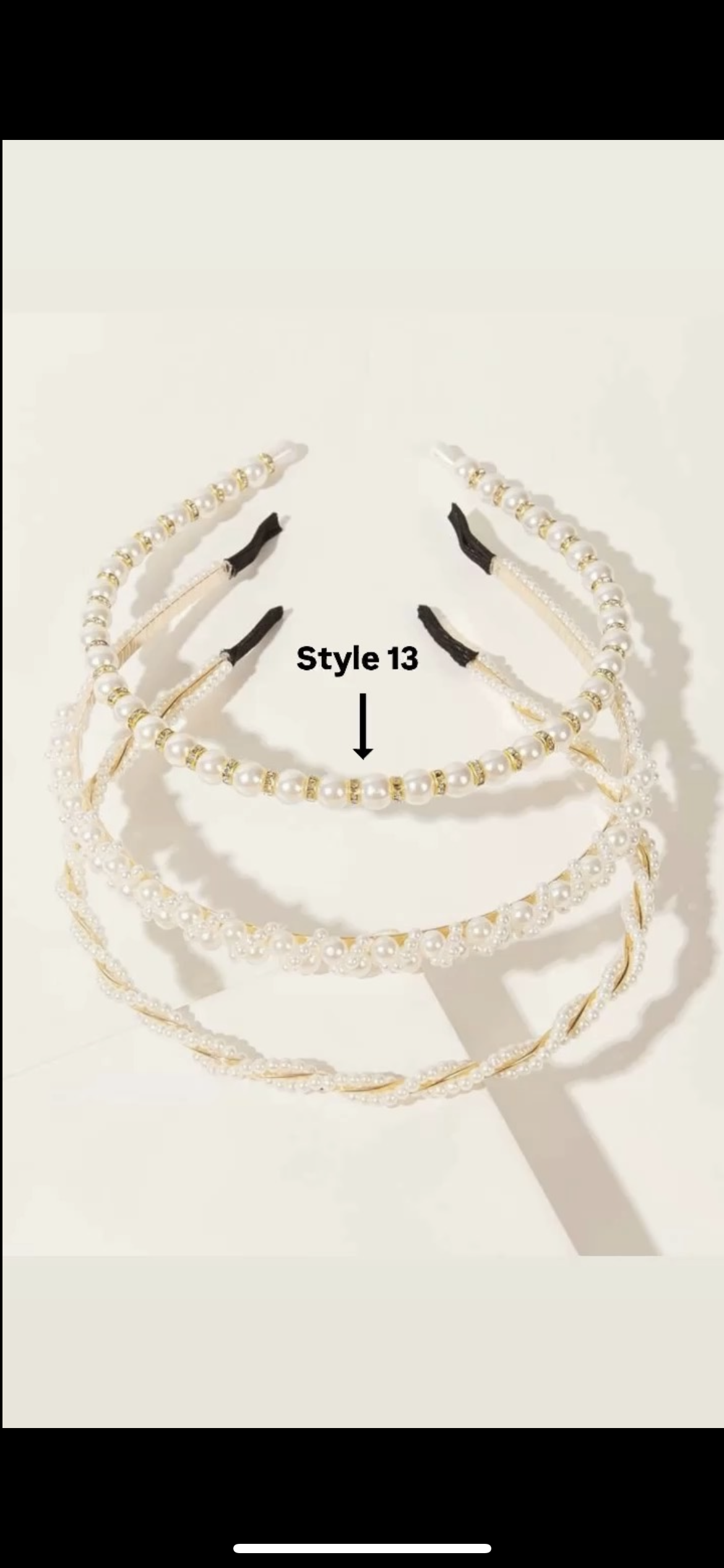 Faux Pearl Headbands