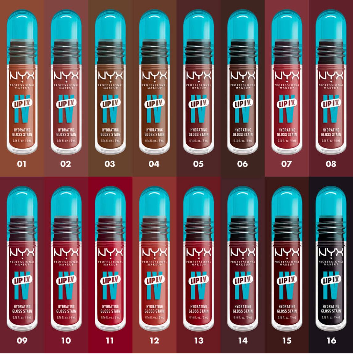 NYX Lip I.V. Hydrating Lip Gloss Stain