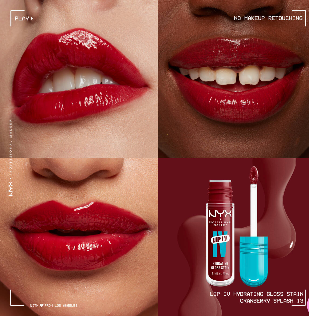NYX Lip I.V. Hydrating Lip Gloss Stain