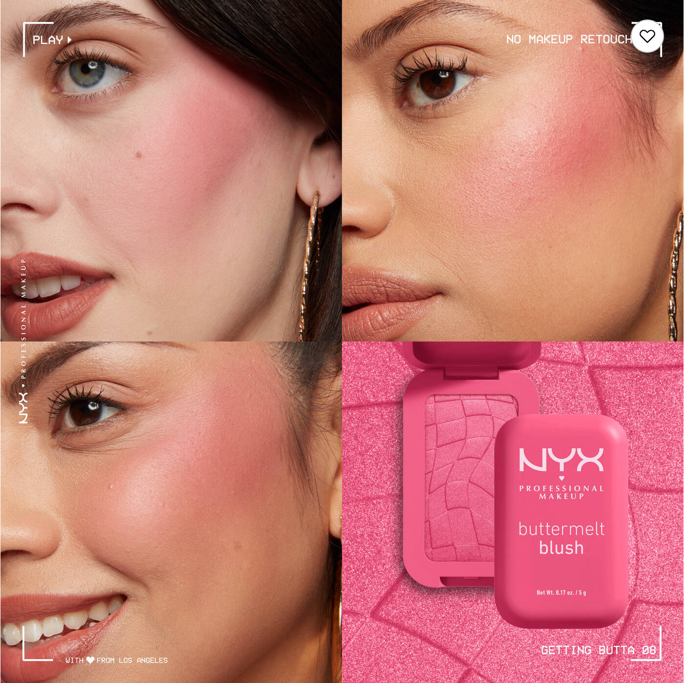 NYX Buttermelt Blush