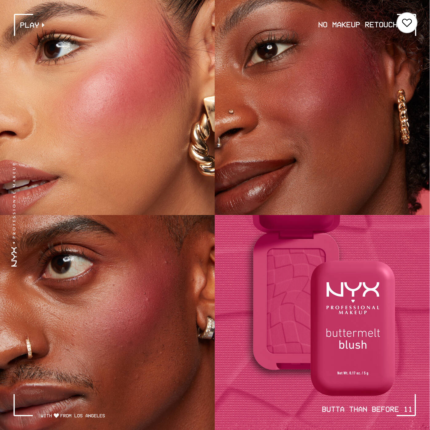 NYX Buttermelt Blush
